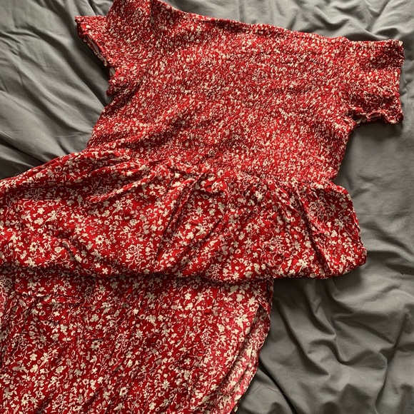 Shein Plus Size Long Floral Dress - Picture 3 of 3